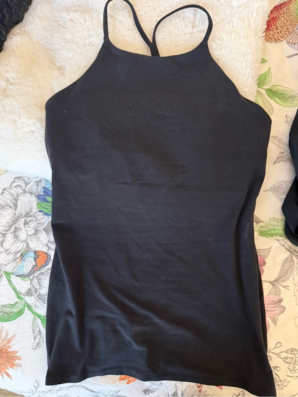 lululemon athletica Black Slim Strappy Tank